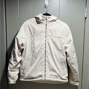 Obermeyer Cream Corduroy Ski Jacket Women’s 10
